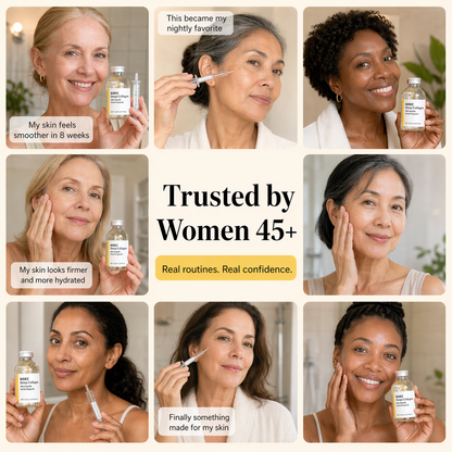 Deep Collagen Silk Peptide Serum for Mature Skin